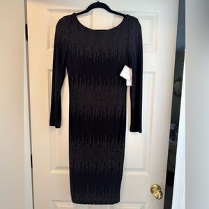 Shimmery Little Black Dress by Premier Amour NWT